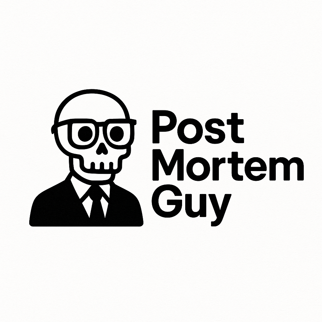 PostMortemGuy logo